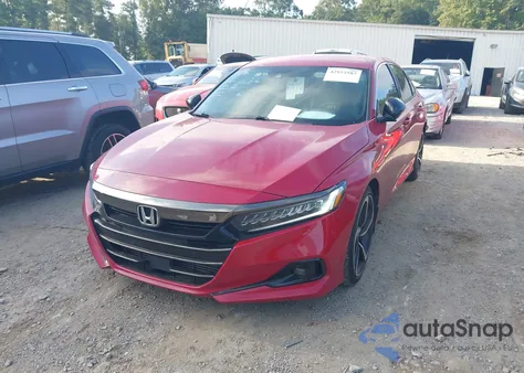 2021 Honda Accord Sport z USA, uszkodzony, nr VIN 1HGCV1F34MA098747
